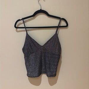 TeenBell Shimmering Silver Camisole